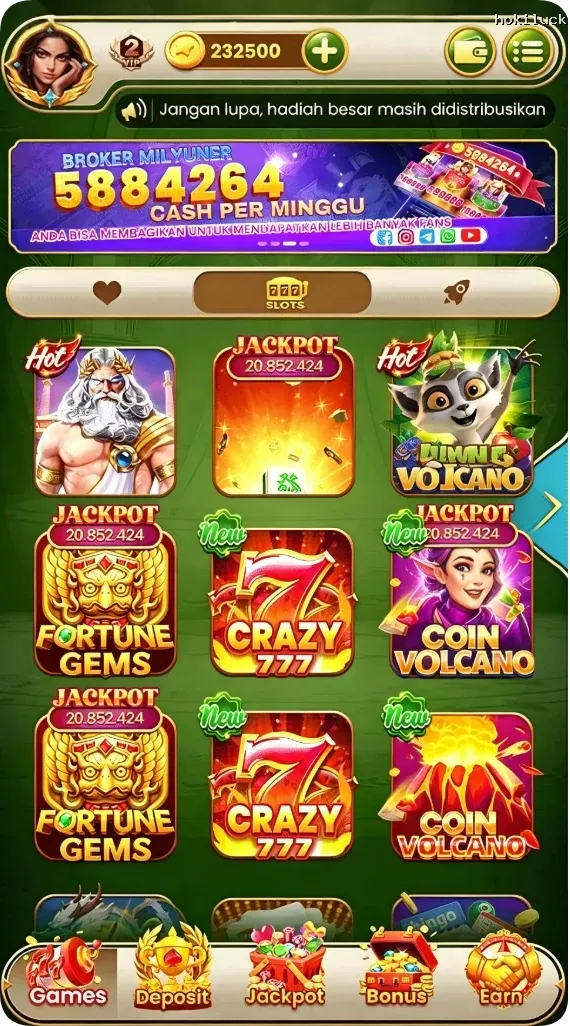 hokiluck APK
